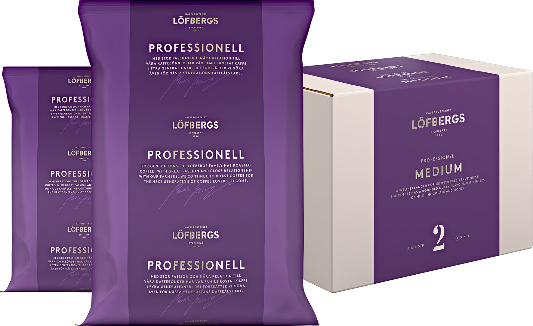 [2829813] Kaffe Löfbergs Mellanrost Medium Maskinbrygg 115 g