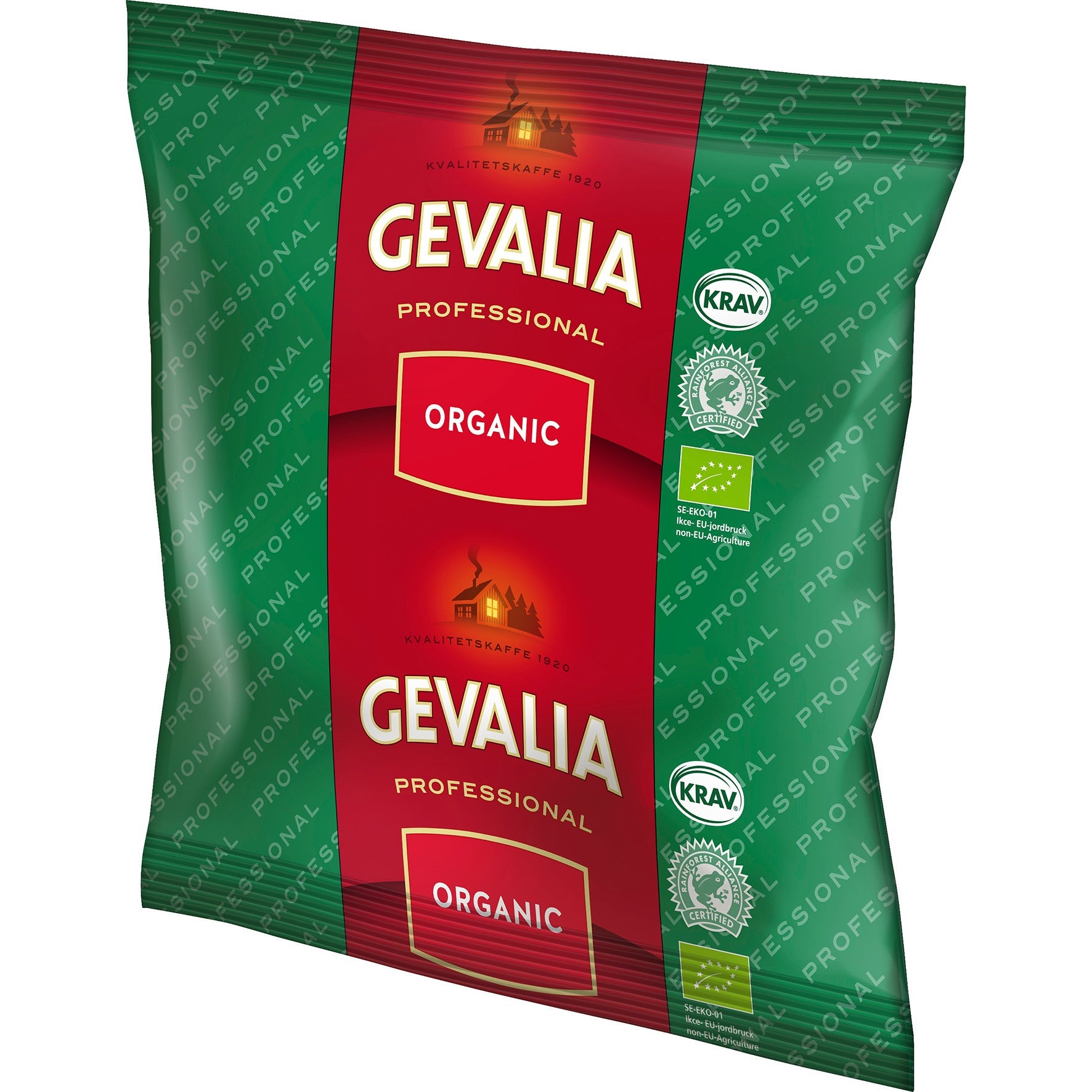 [8558078] Kaffe Gevalia Professional Mörkrost 90 g Ekologisk