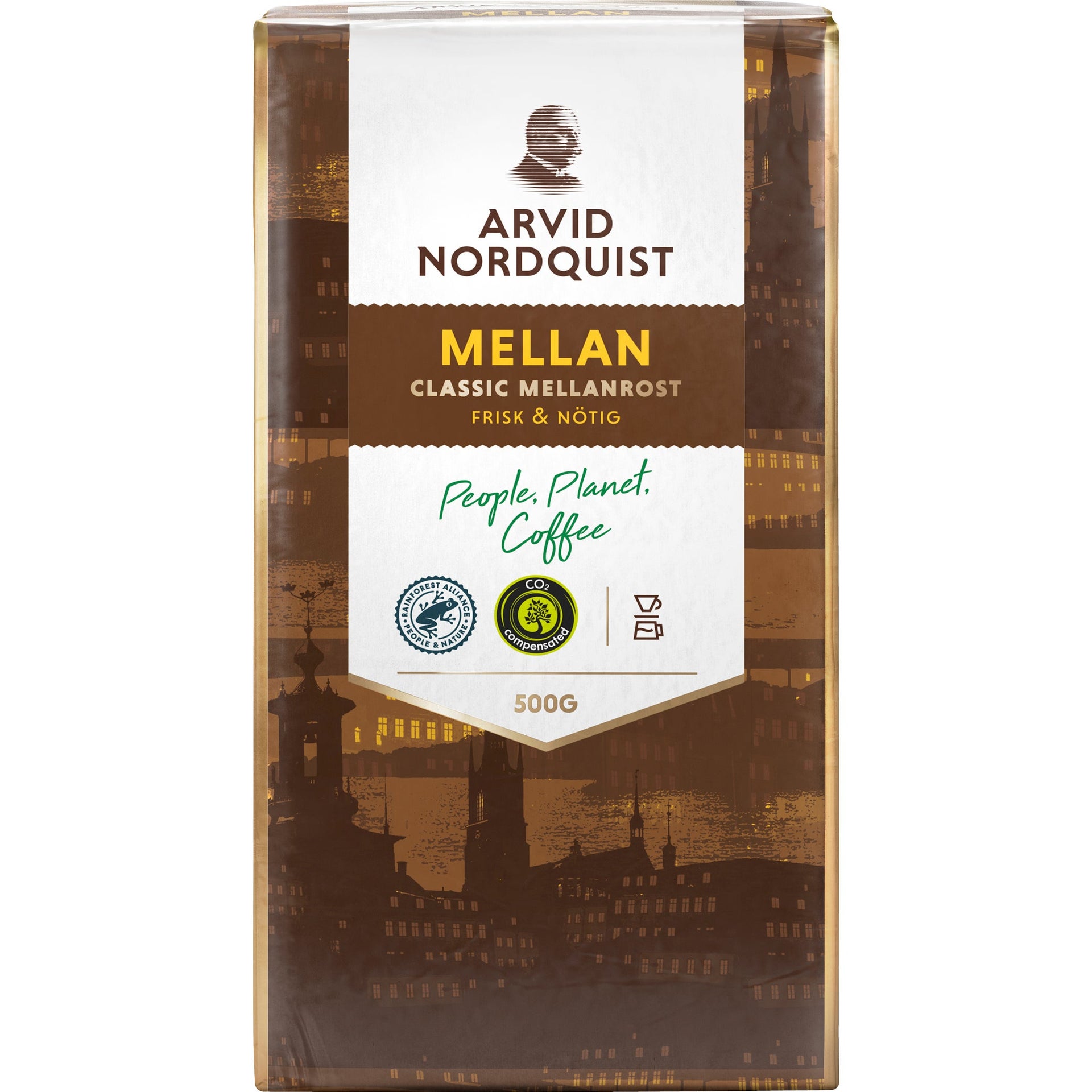 [2829501] Kaffe Classic Mellanrost Malet bryggkaffe 500 g