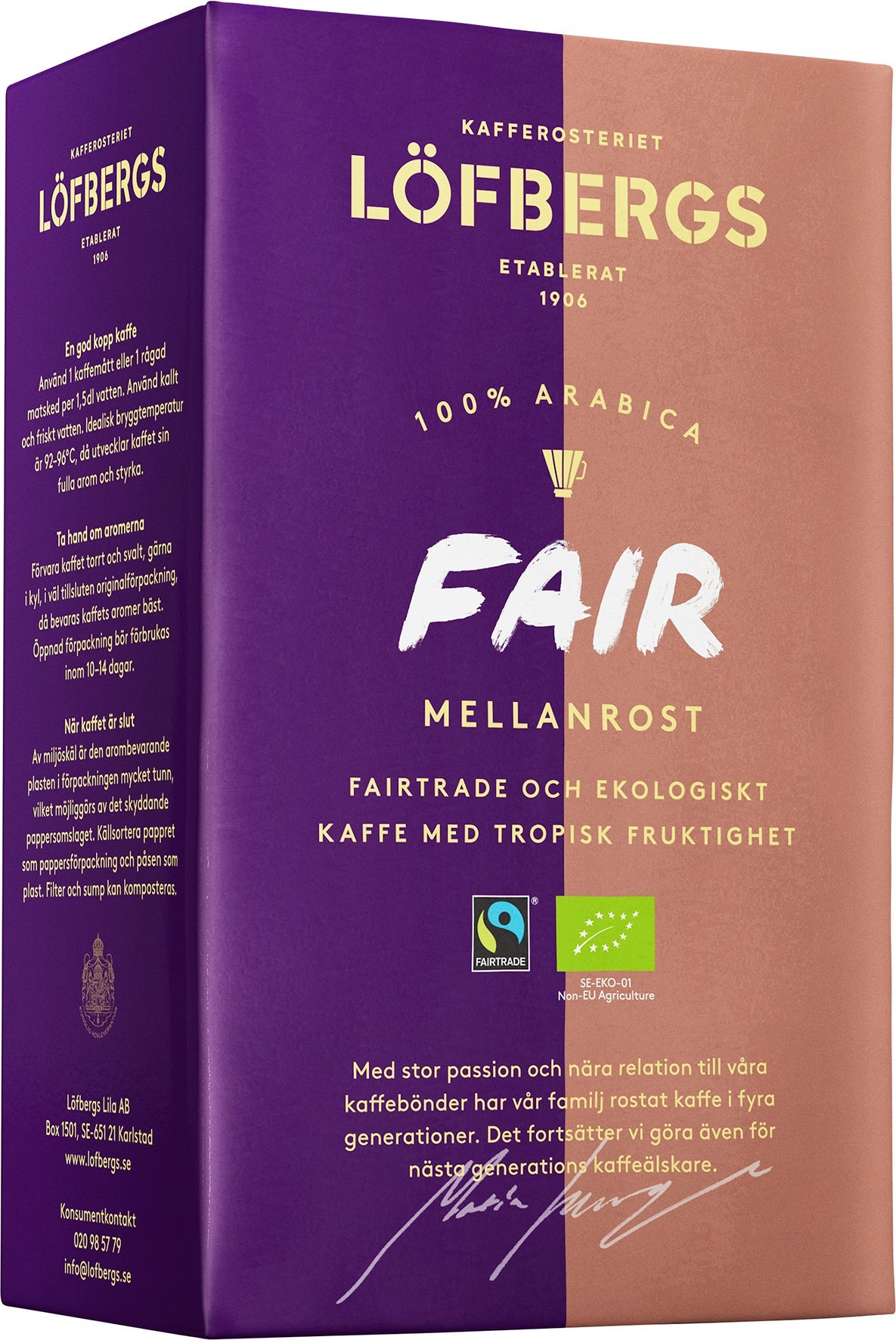 [2829821] Kaffe Löfbergs Fair me.450gEko