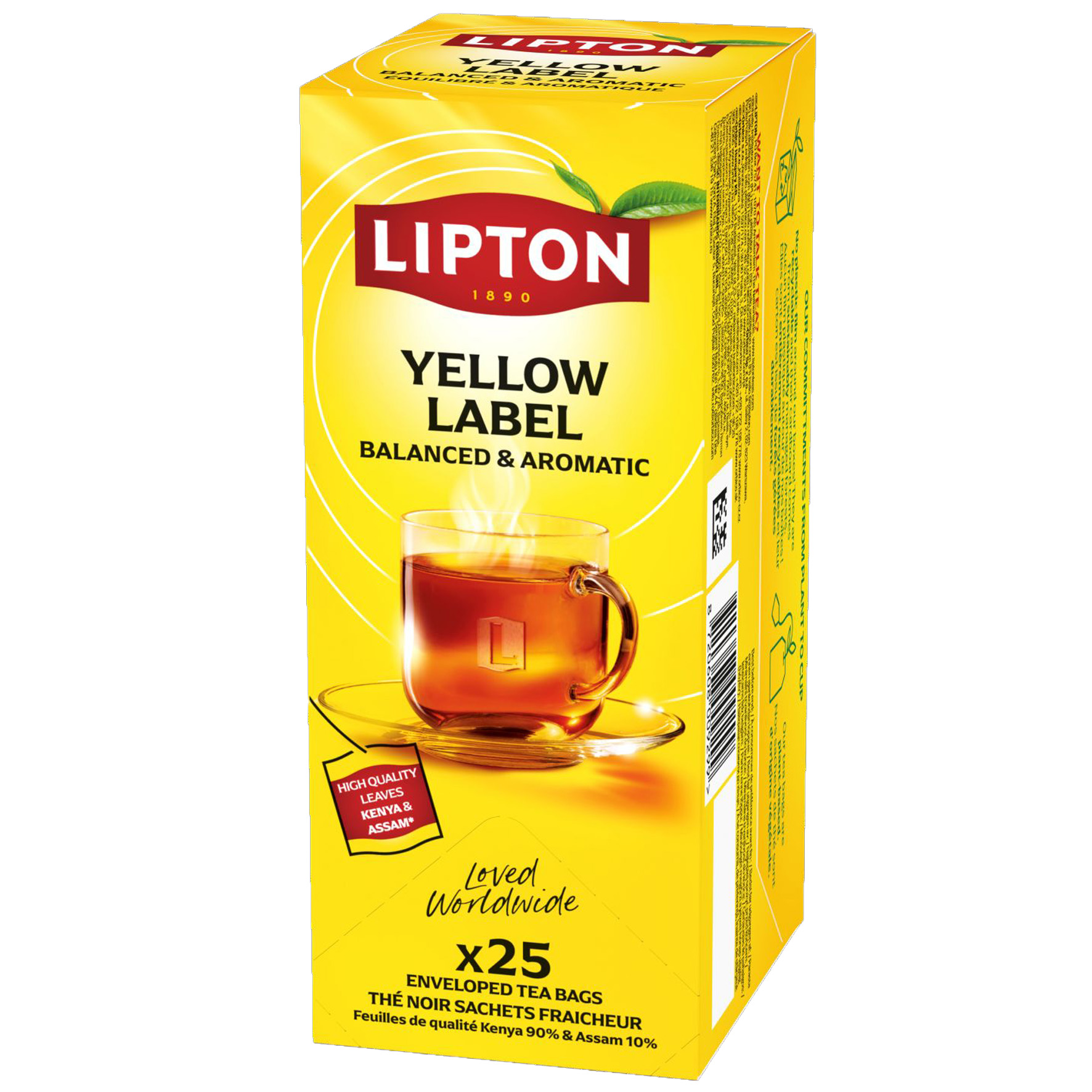 [2829642] Te Lipton Yellow Label  25/fp