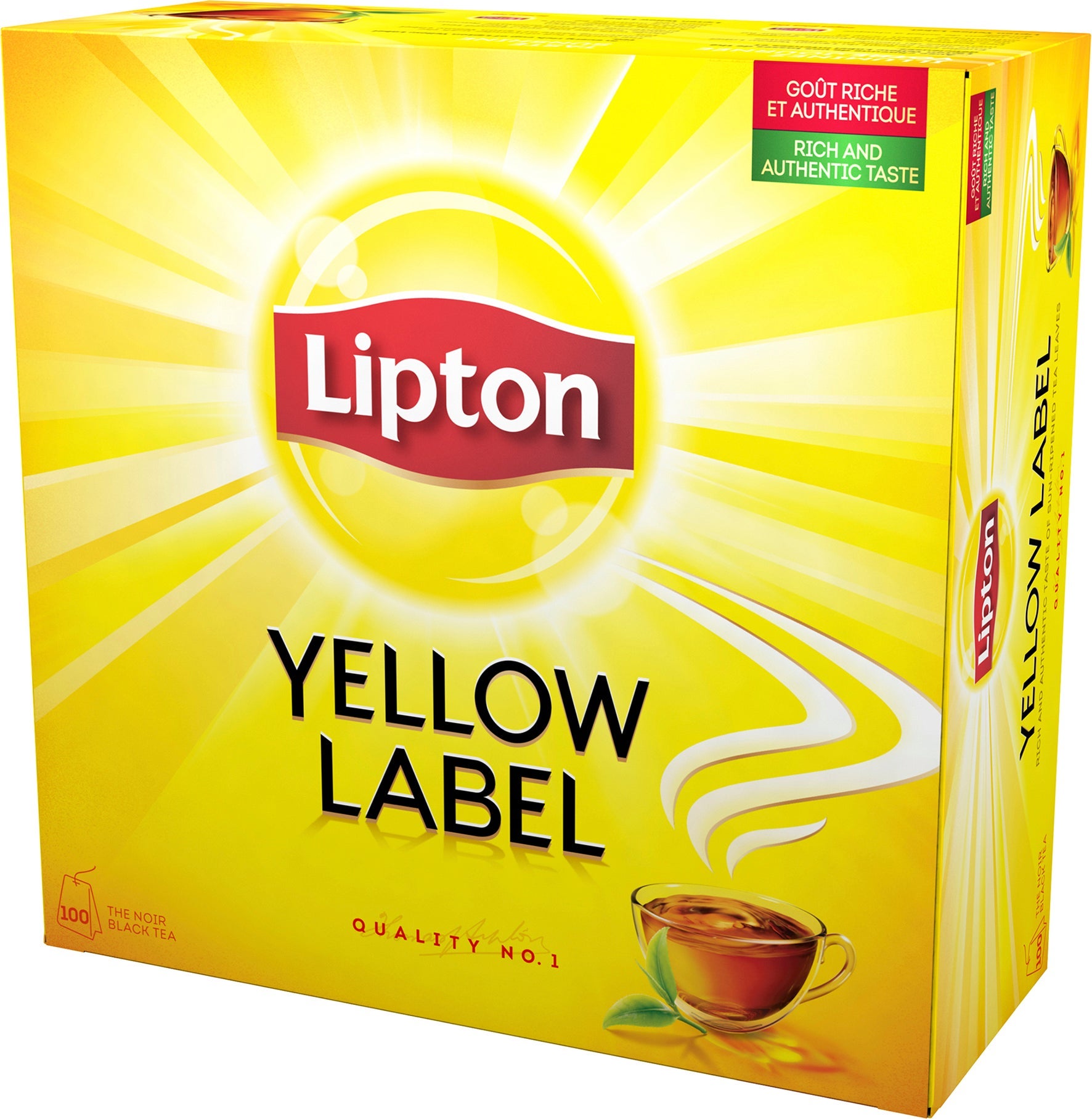 [2829660] Te Lipton Yellow Label 100-pack