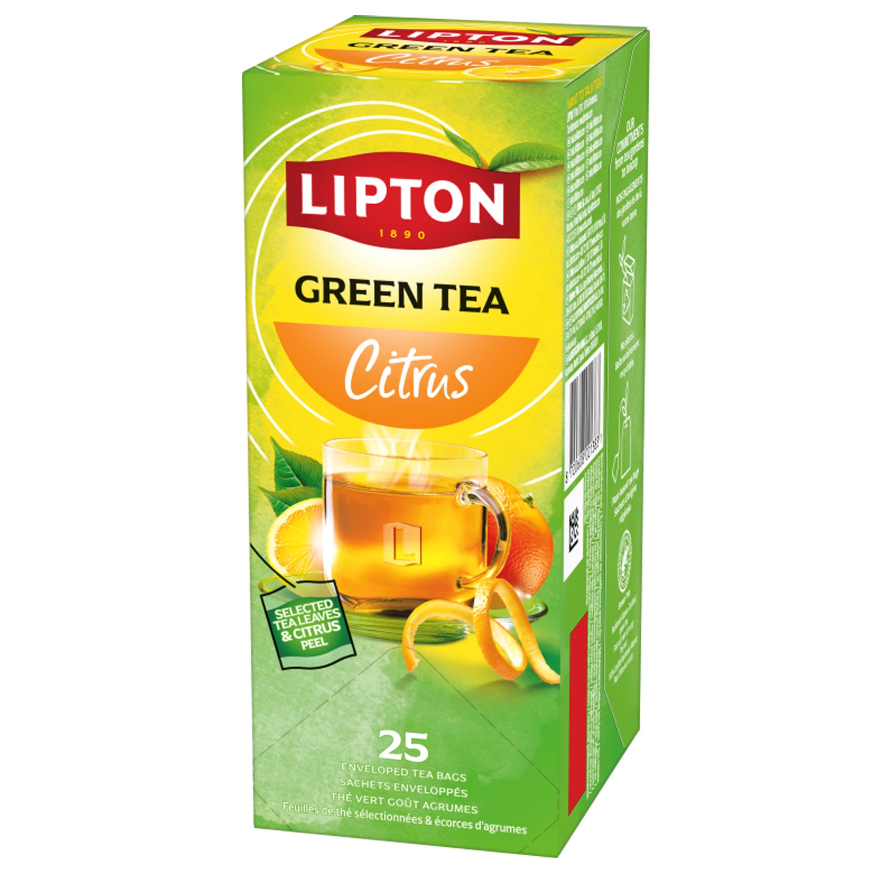 [2829618] Te Liptons Green citrus 25/fp