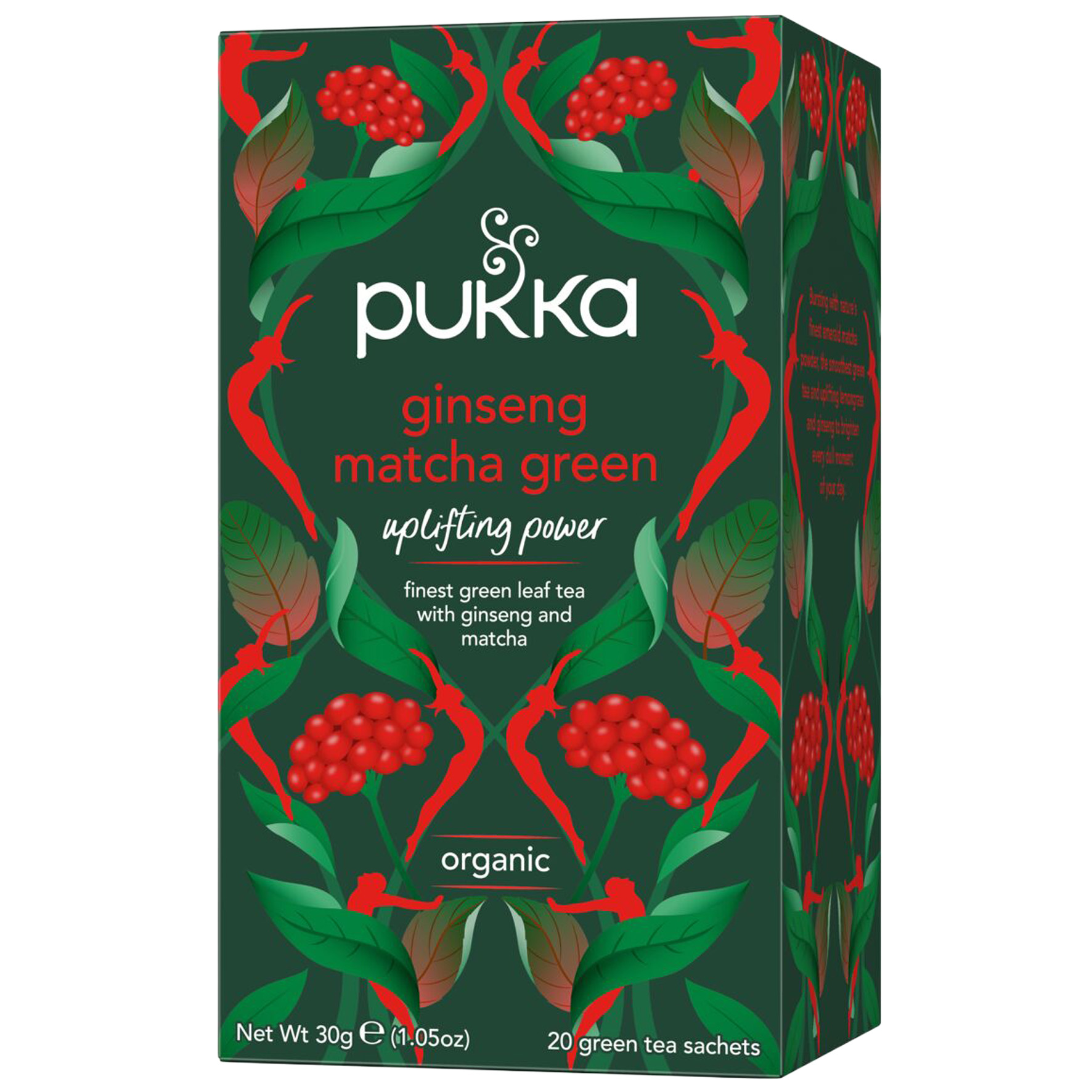 [8552277] Te Pukka grönt te ginseng