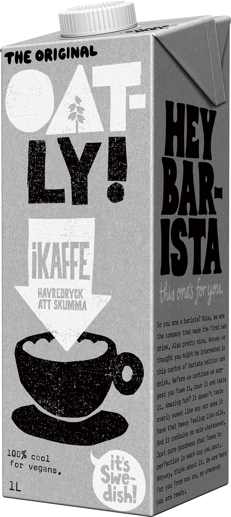 [8550474] Havredryck Oatly  ikaffe 1l