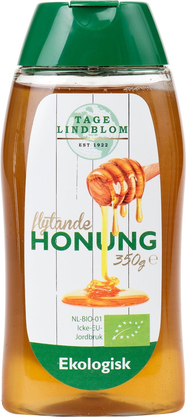 [8553050] Honung Ekologisk Flytande 350 gram