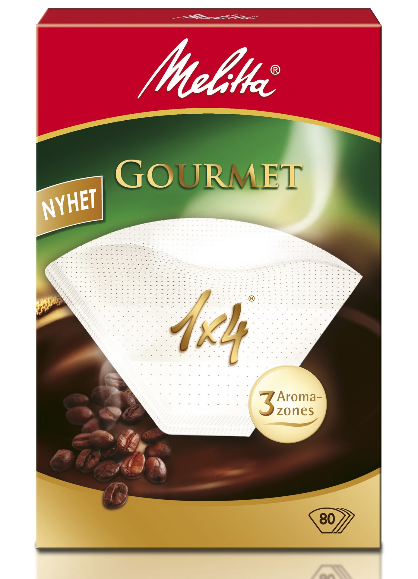 [2820322] Filter Melitta Gourmet 1x4 80/