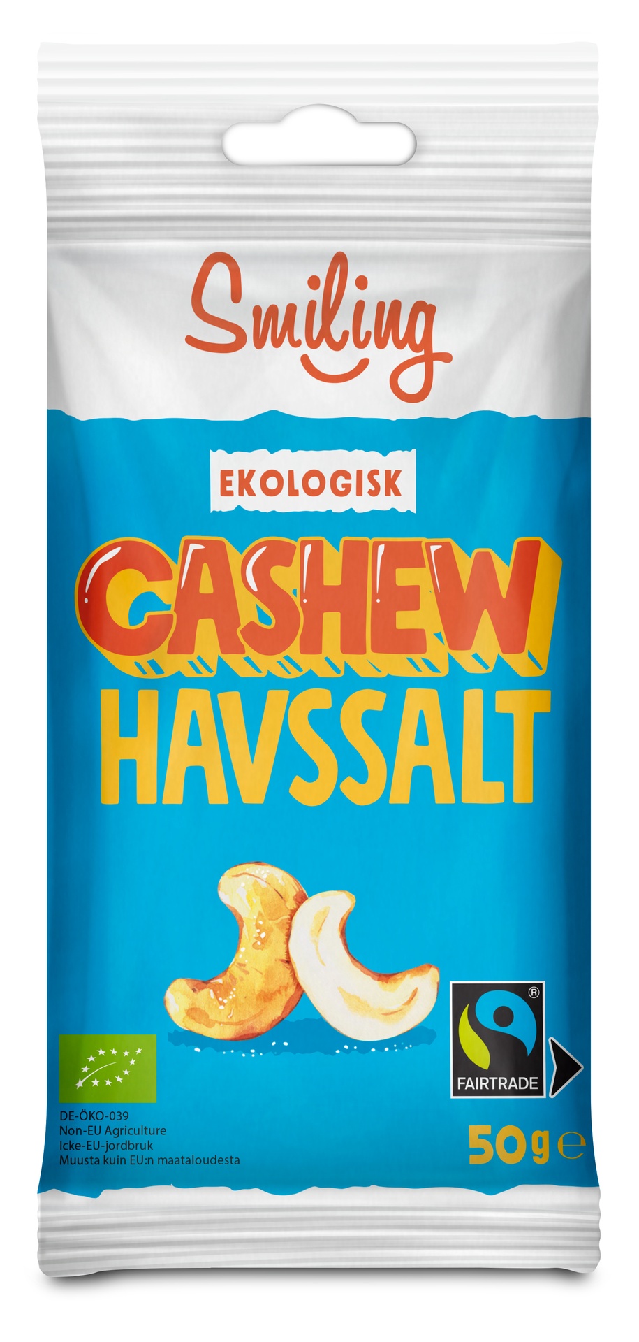 [8551770] Cashewnötter havssalt 50gEko