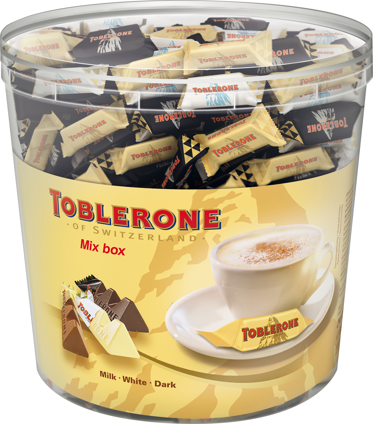 [8552238] Toblerone Tiny cylinder 904g..