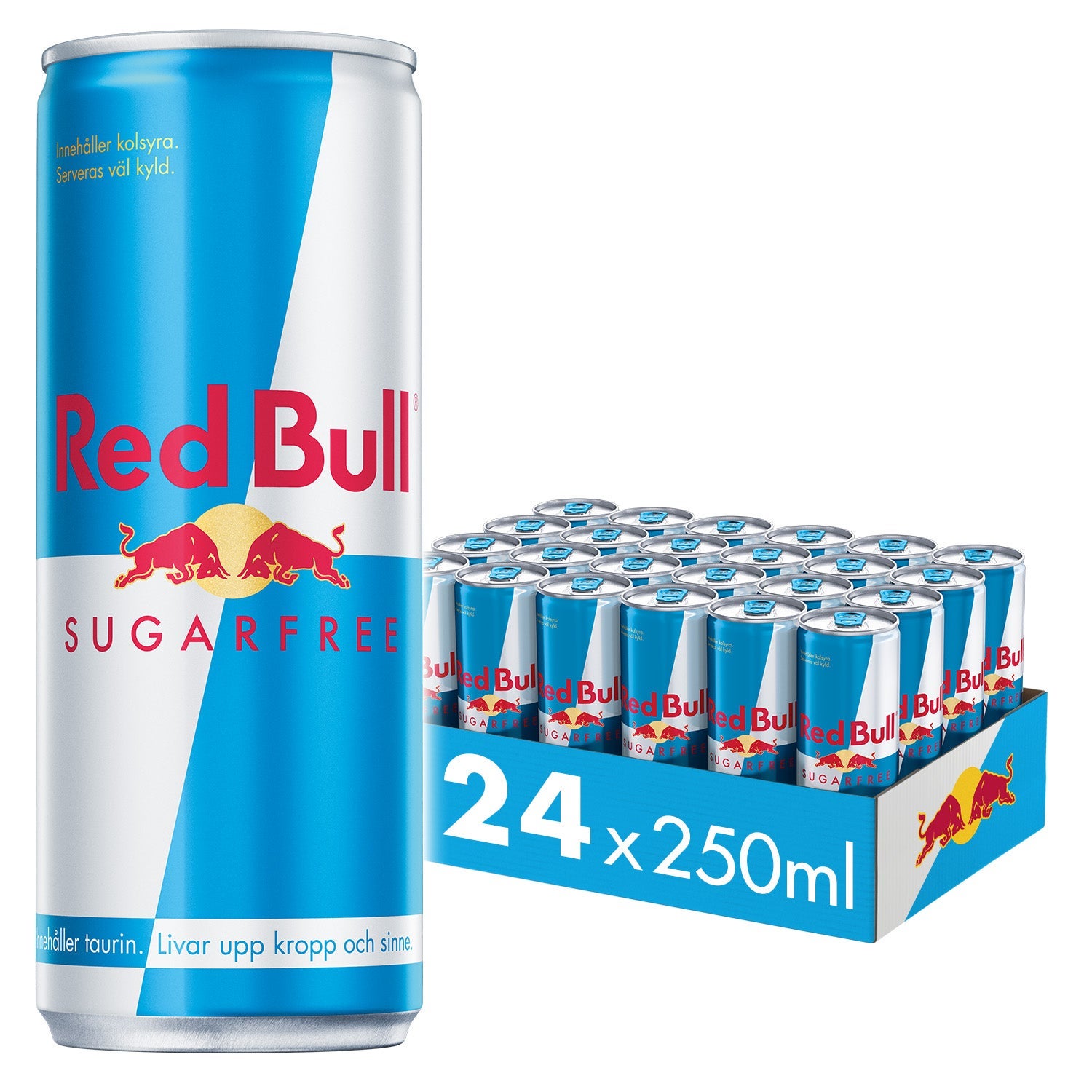 [2829974] Energidryck Red Bull Sugarfree 25 cl burk inkl. pant