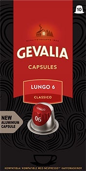 [8552012] Kaffekapsel Lungo Gevalia 10 st/fp