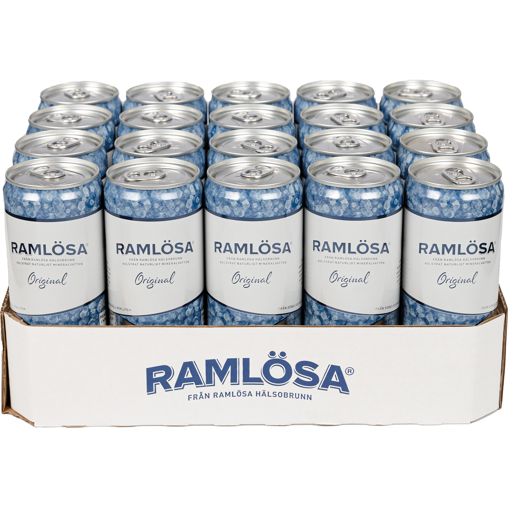 [8558065] Ramlösa Burk Original 33 cl SLEEK  20 burk/fp