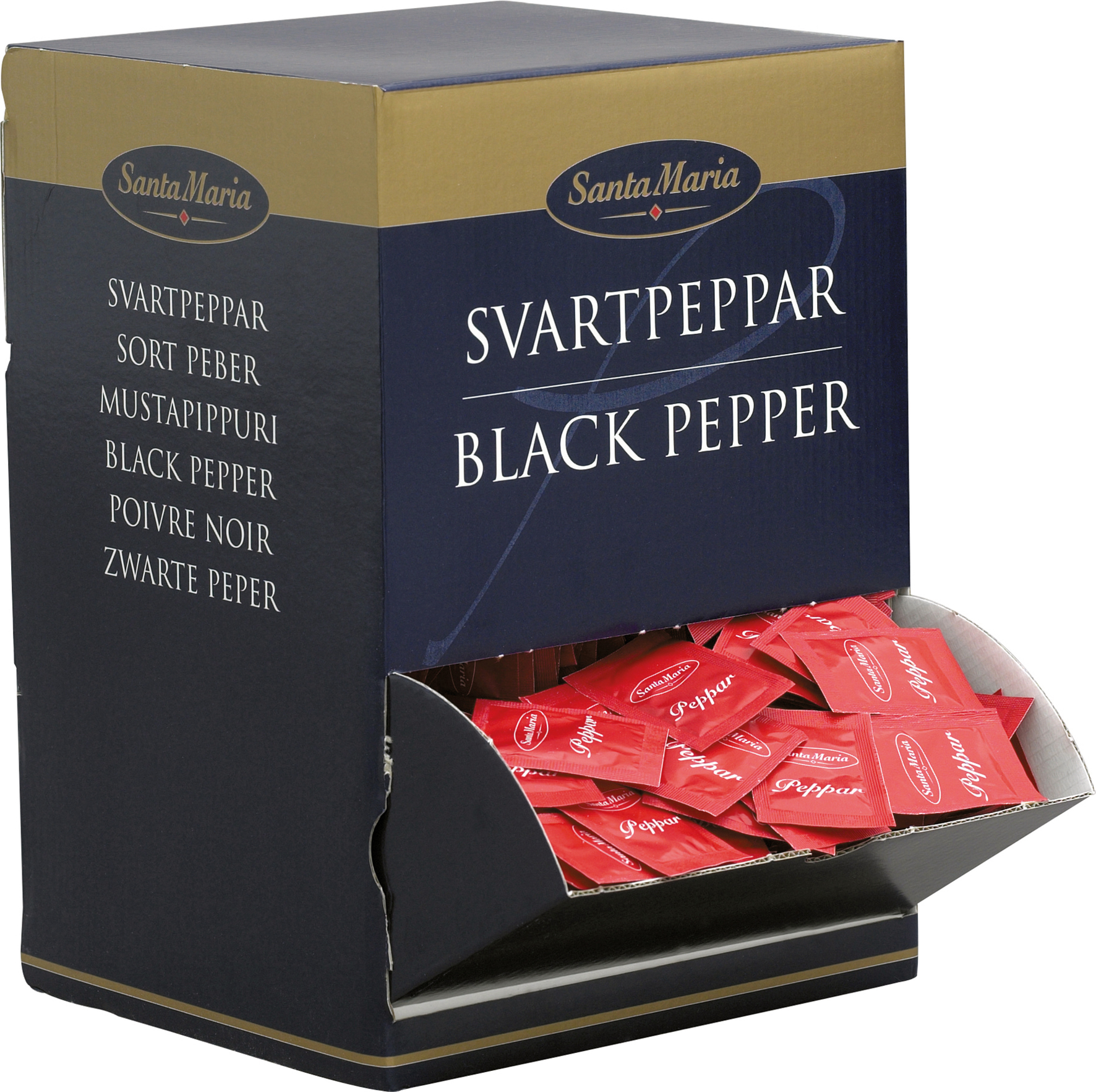 [8557554] Svartpeppar portion 1500st pås