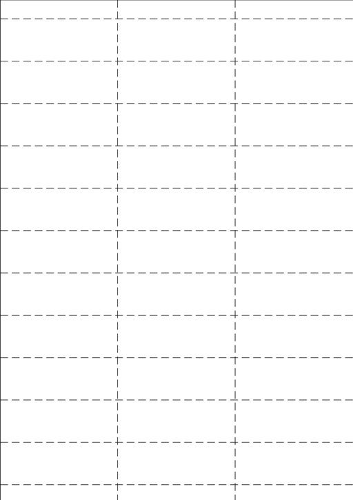 [8551304] Hyllkantsetiketter på ark 70x25,4 mm 33 st/ark 500 ark/kt