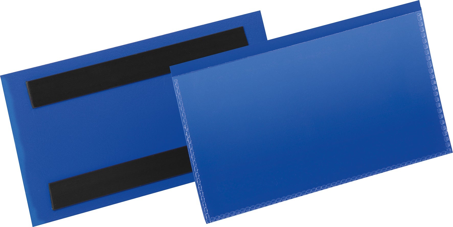 [8552715] Etiketthållare magnetisk 150 x 67 mm blå 50 st/fp