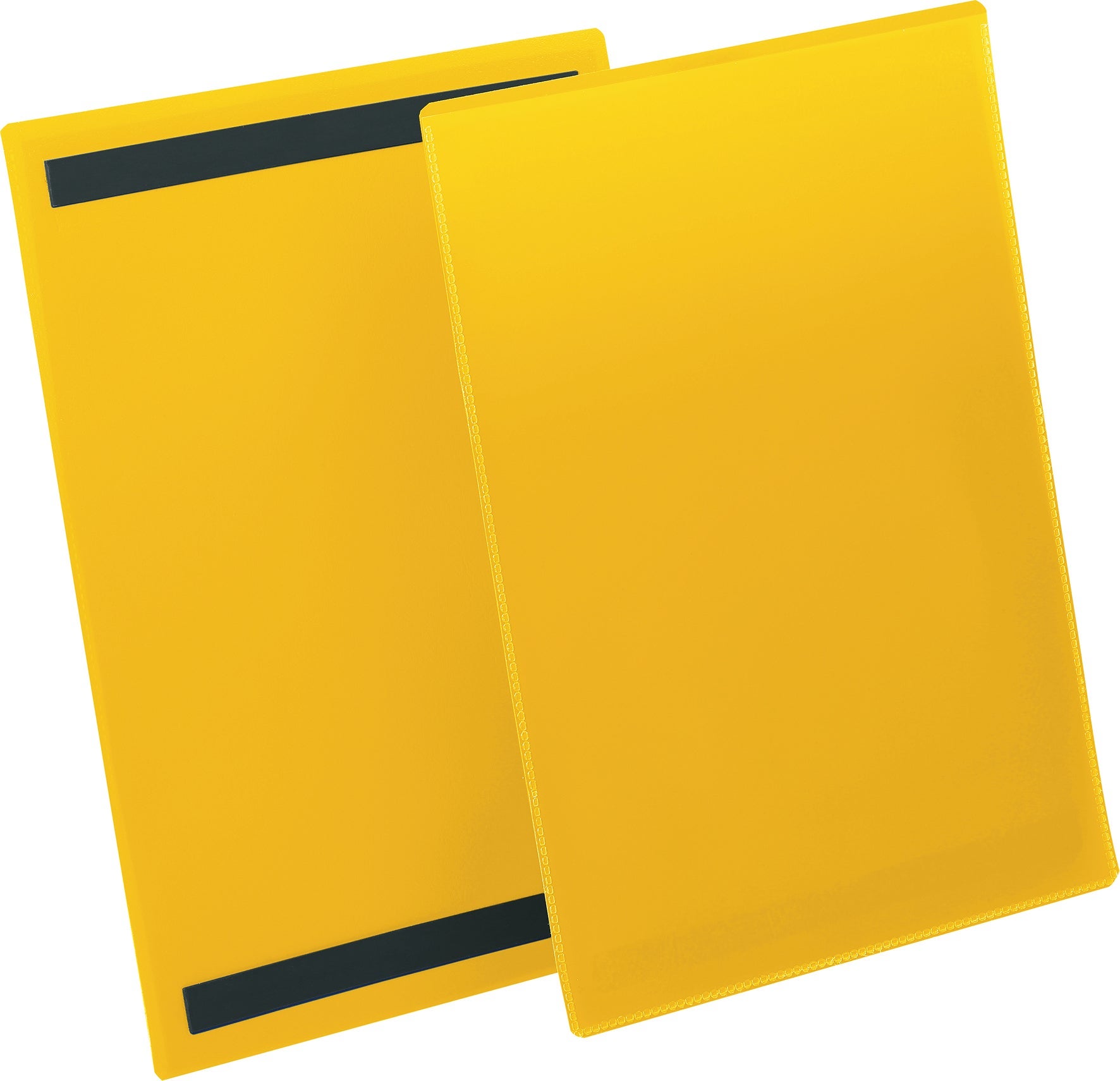 [8552718] Plastficka A4S magnetisk gul 50 st/fp