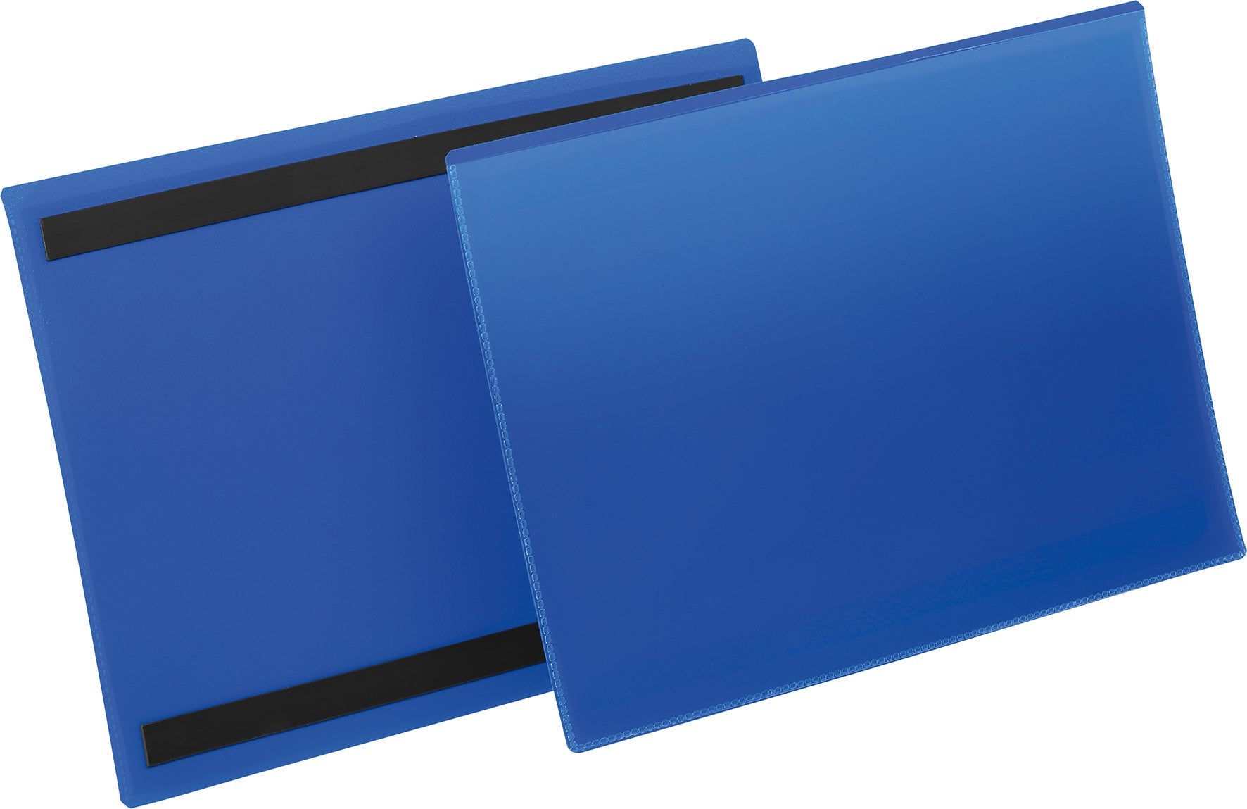 [8552721] Plastficka A4L magnetisk blå 50 st/fp