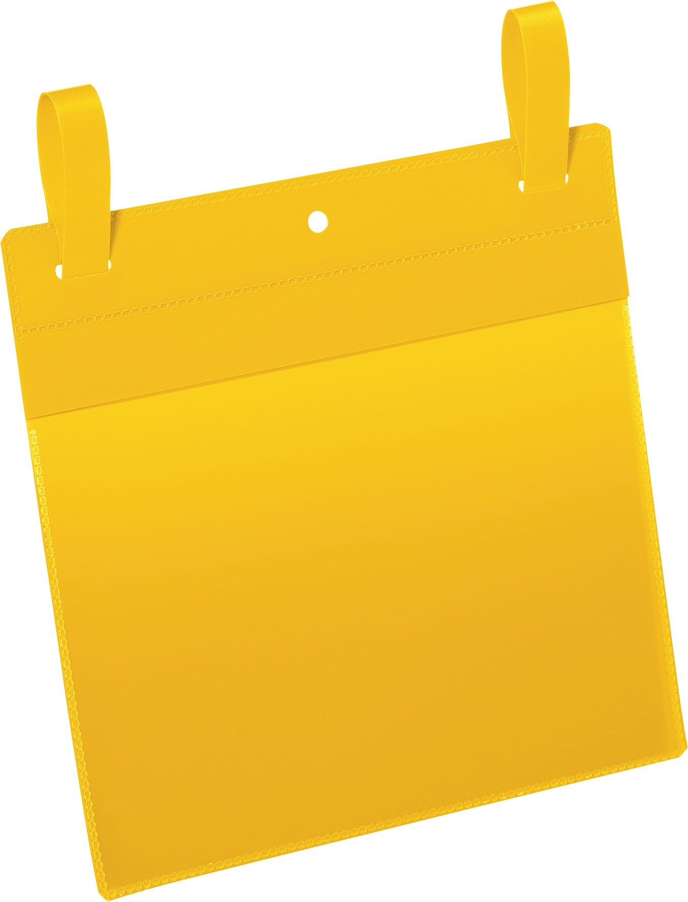 [8552728] Plastficka A5L med fästband gul 50 st/fp