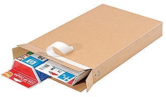 [2581255] Packbox 240 x 165 x 46 mm brun