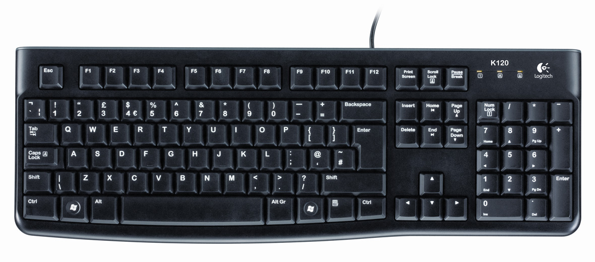 [5803596] Tangentbord Logitech K120