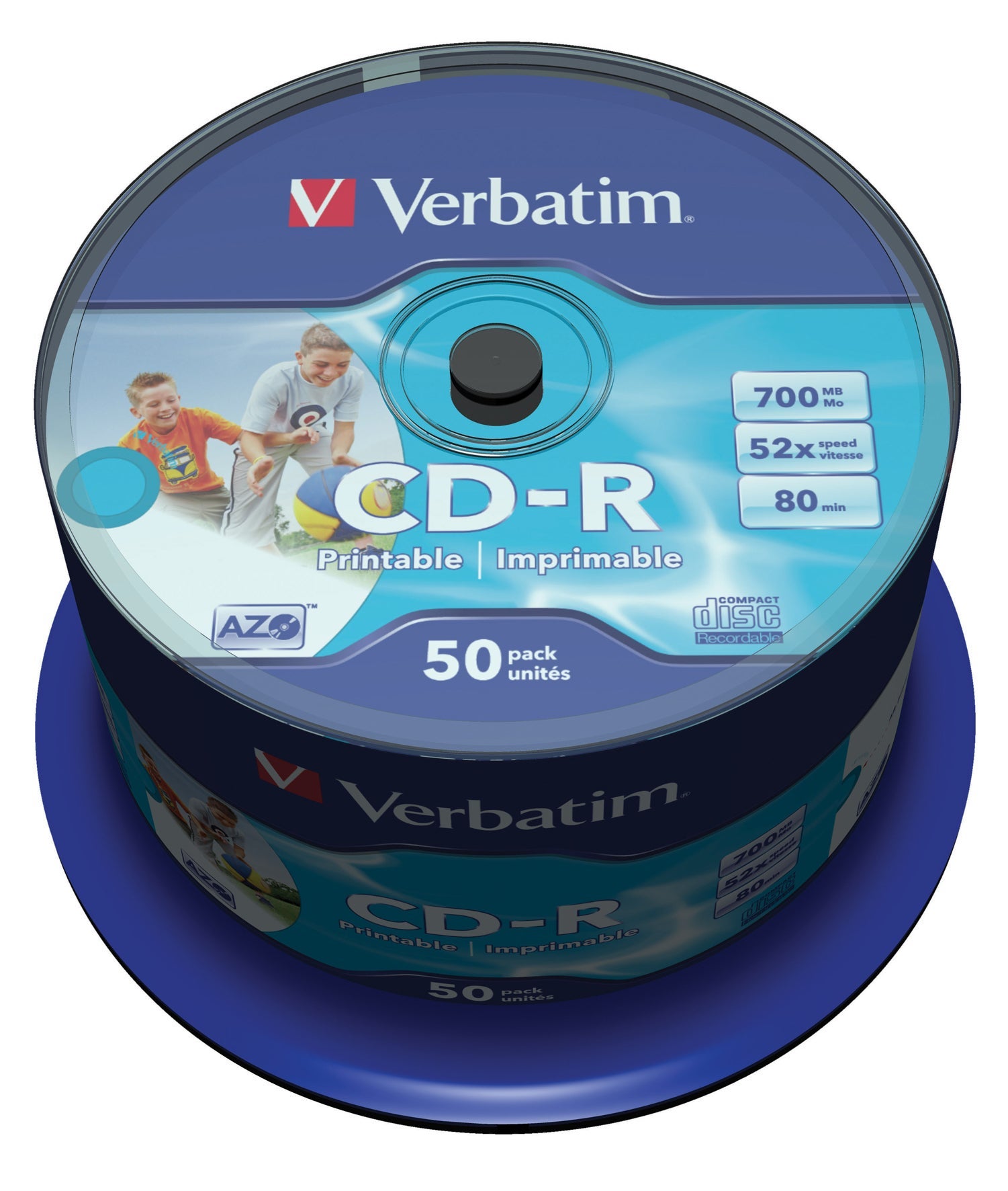 [5500377] CD-R Verbatim Printable 50 st/fp
