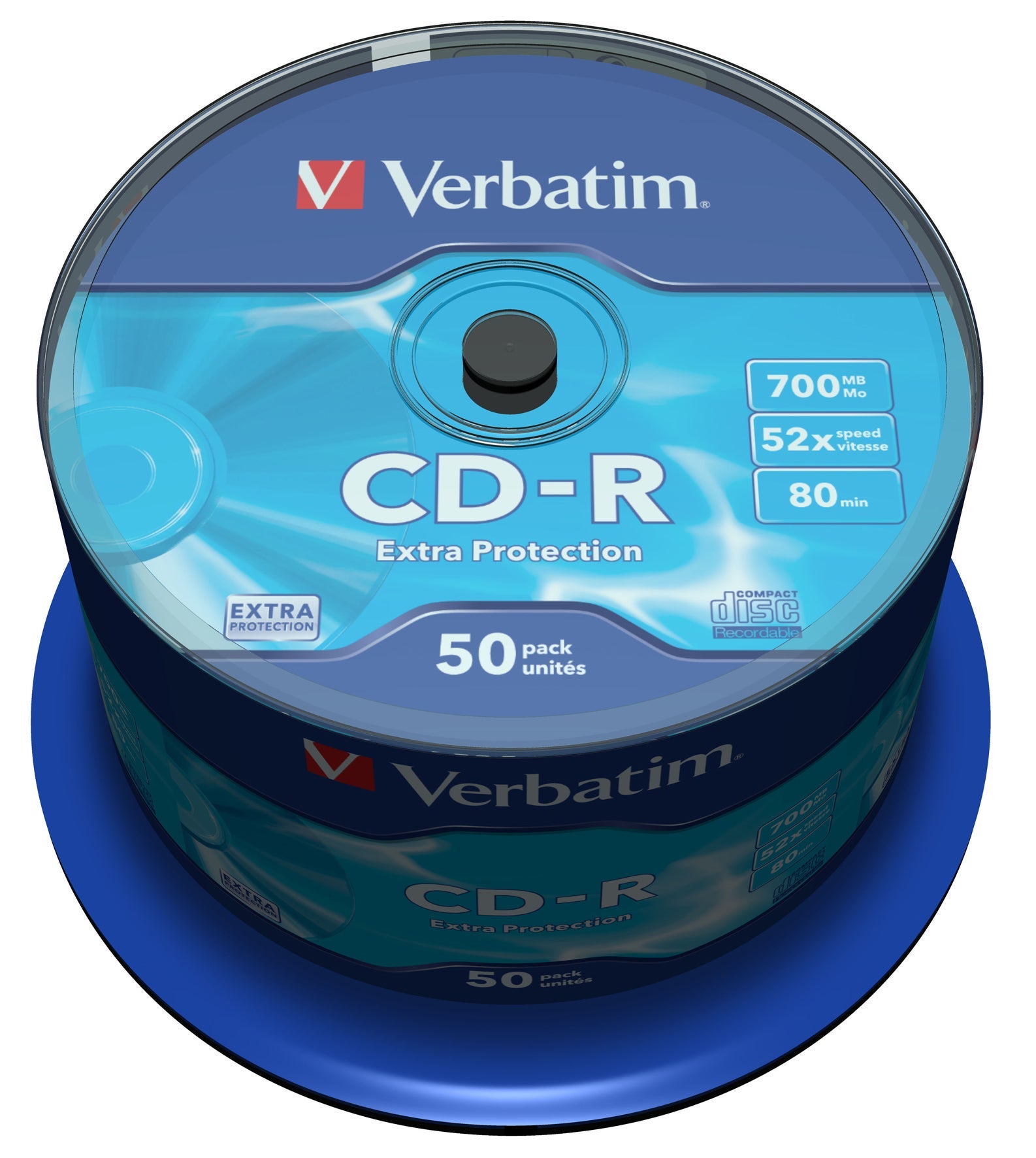 [5500376] CD-R Verbatim Cakebox 50 st/fp