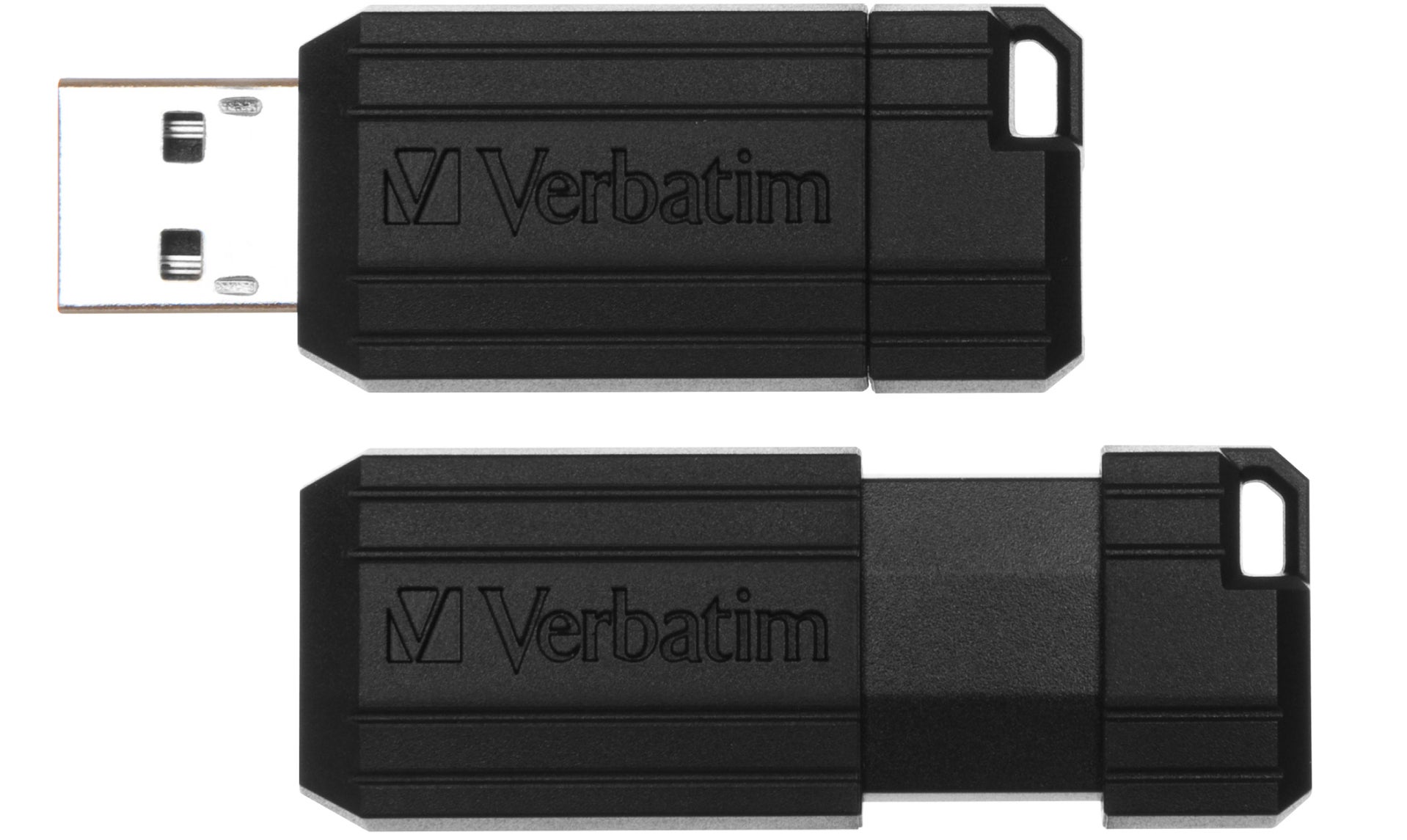 [5452261] USB Verbatim Pinstripe 16GB Svart