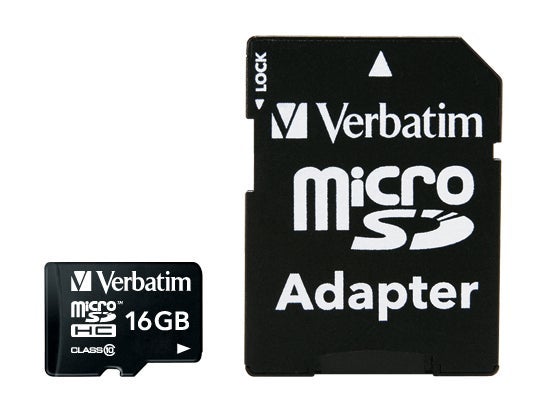 [5452275] Verbatim SDHC/MicroSDHC 16GB Svart