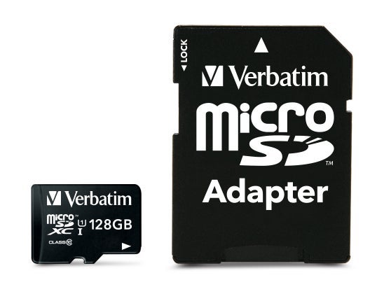 [5452278] Verbatim SDHC/MicroSDHC 128GB Svart