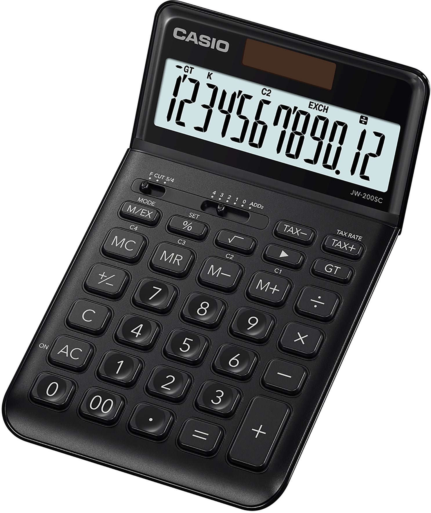 [2450316] Bordsräknare Casio JW-200SC svart