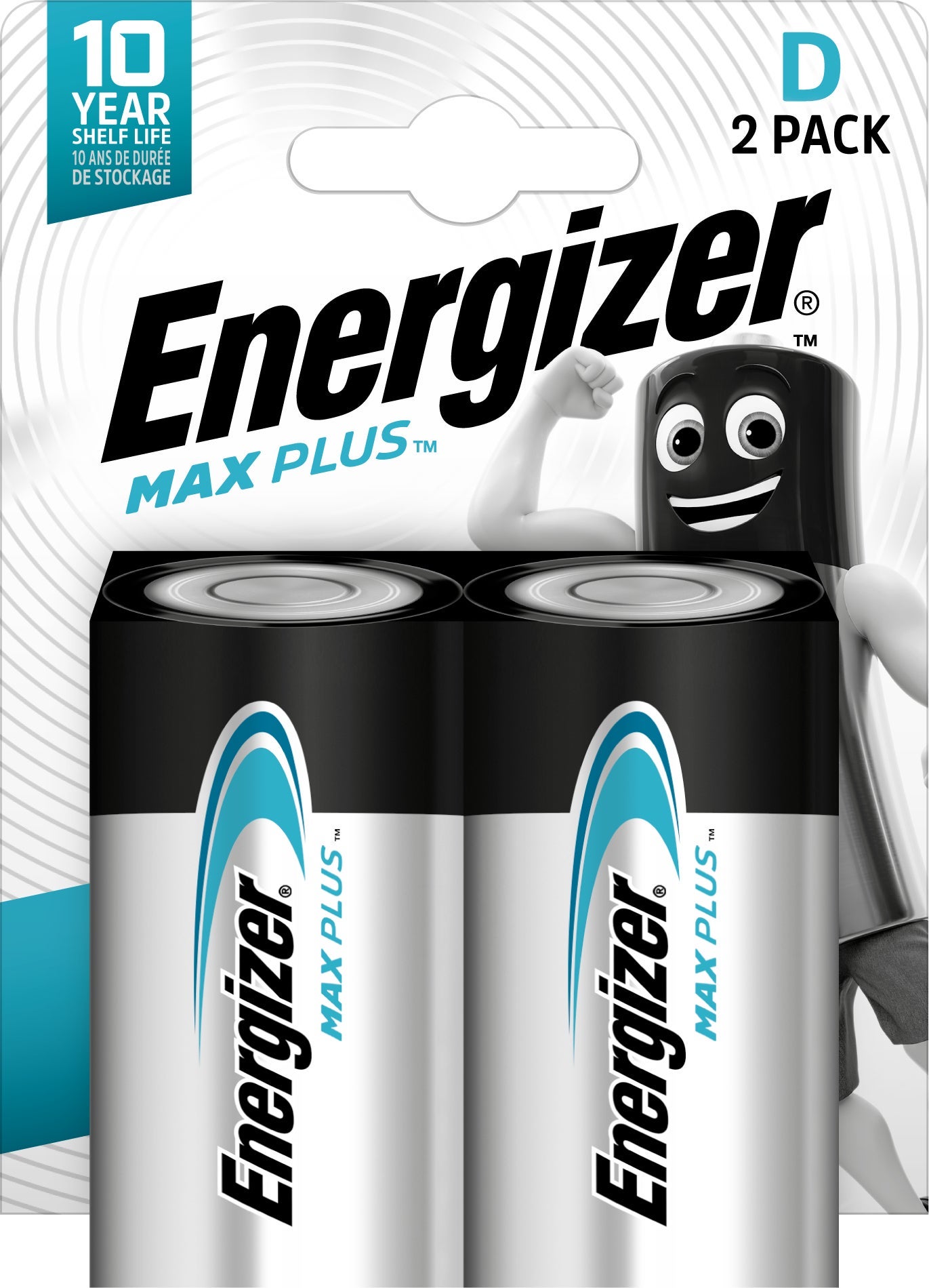 [2840941] Batteri "D" Max Plus Alk 2st/fp