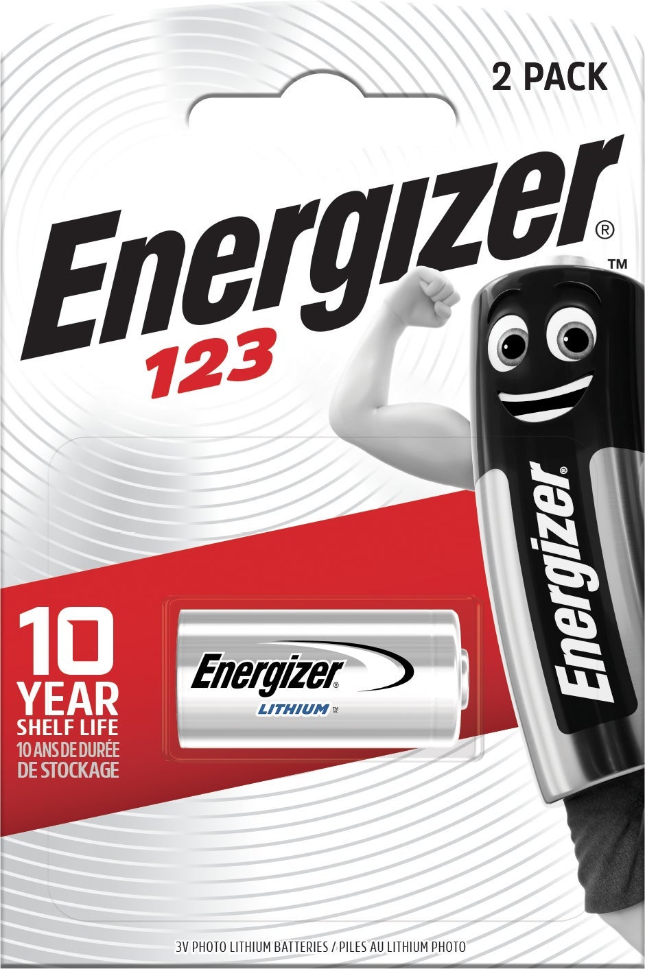 [8558862] Energizer Batteri Lithium 123 2-pack