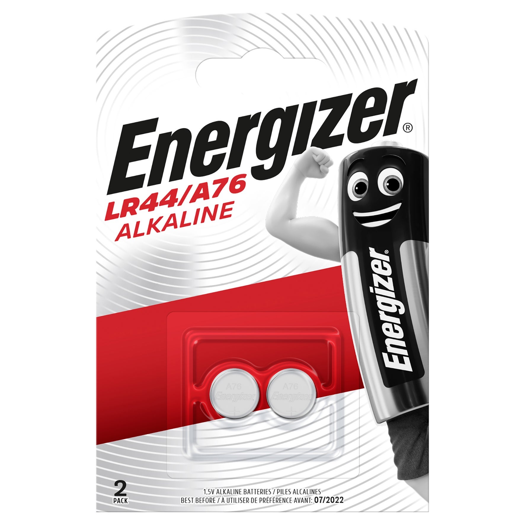 [8558893] Energizer Batteri Alkaliskt A76/LR44 2-pack