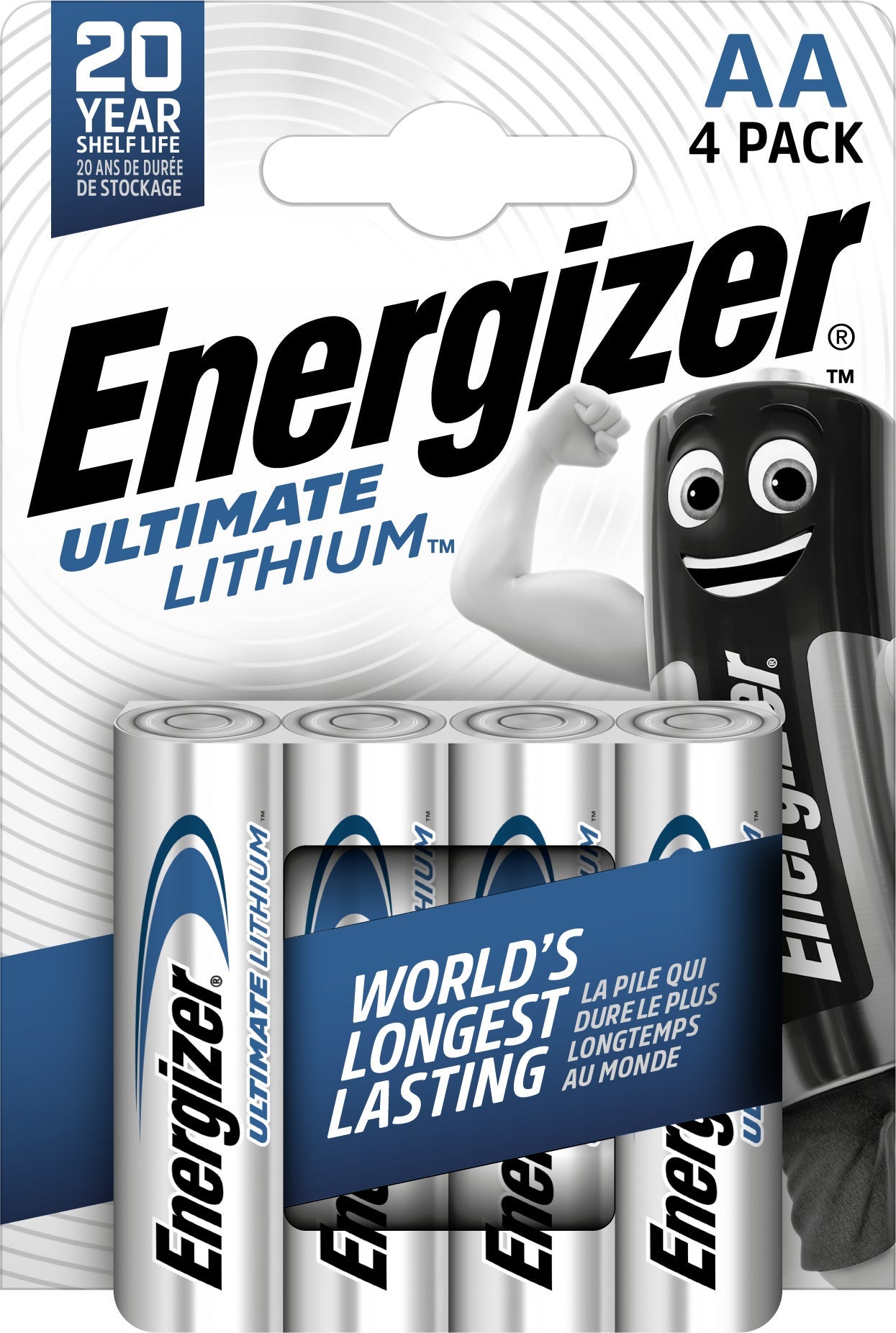 [8558885] Energizer Batteri Lithium AA FR6 4-pack
