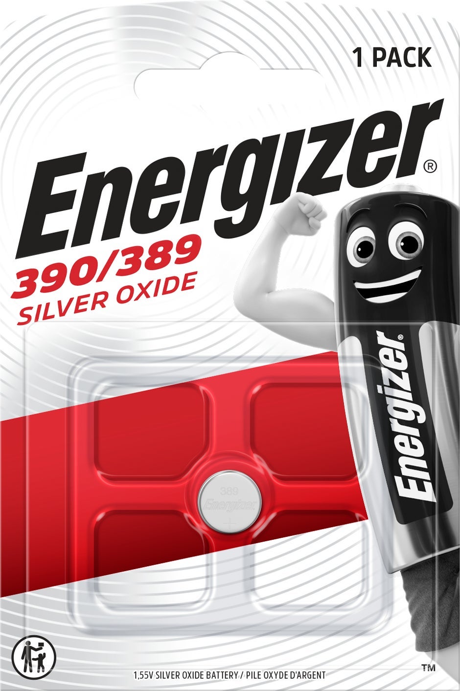 [8558860] Energizer Klockbatteri Silveroxid 390/389 1-pack