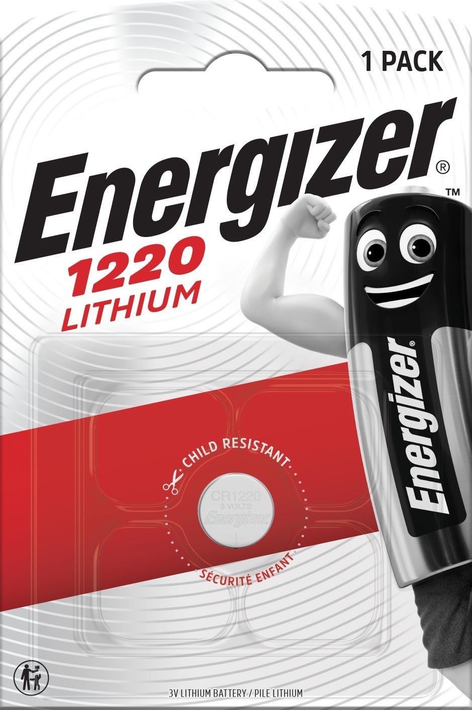 [8558868] Energizer Batteri Lithium CR1220 1-pack