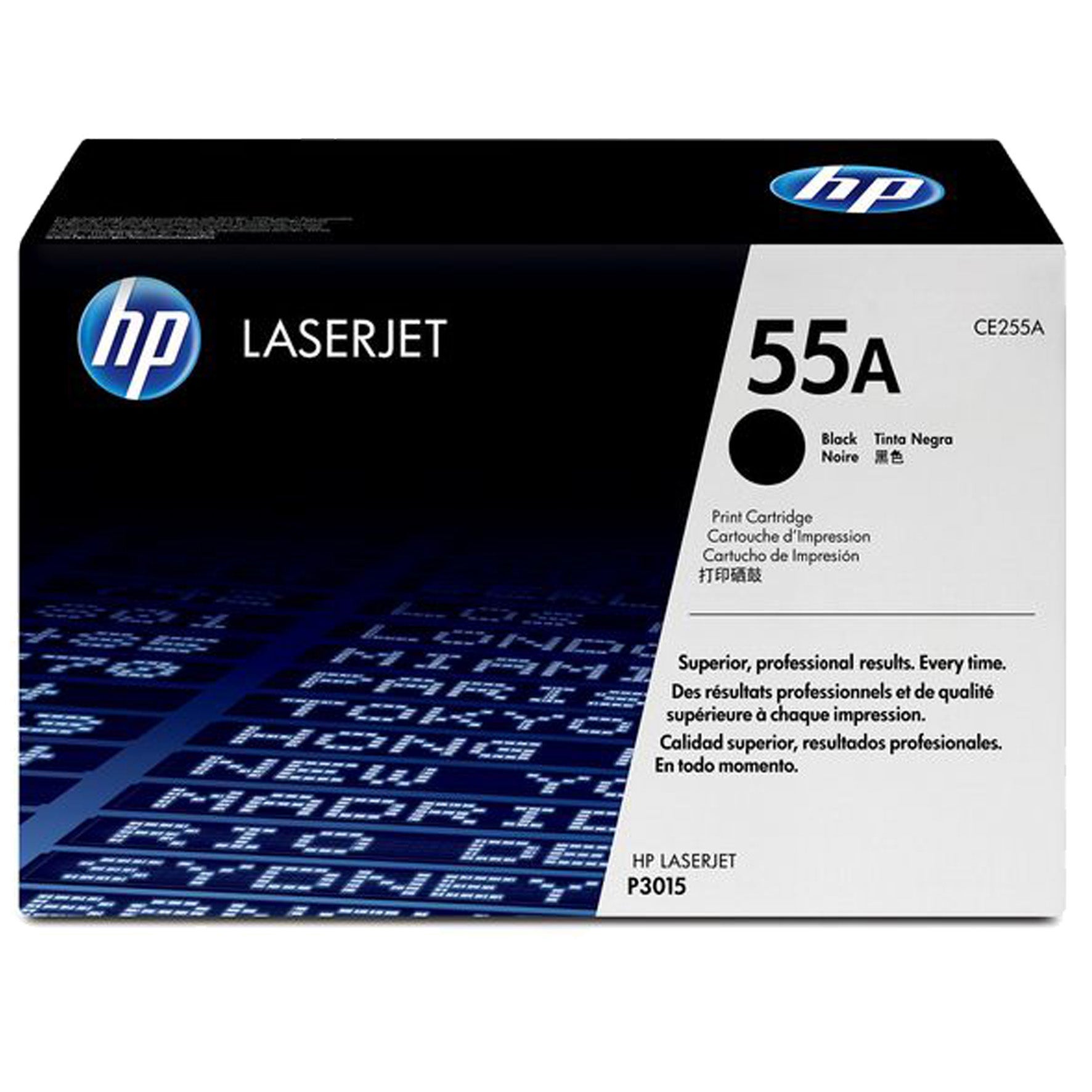 [2242028] Toner HP 55A CE255A 6k Svart