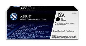 [2245106] Toner HP Q2612AD svart 2 st/fp