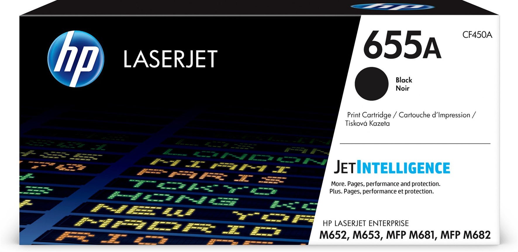 [2245673] Toner HP 655A CF450A Svart 12,5k