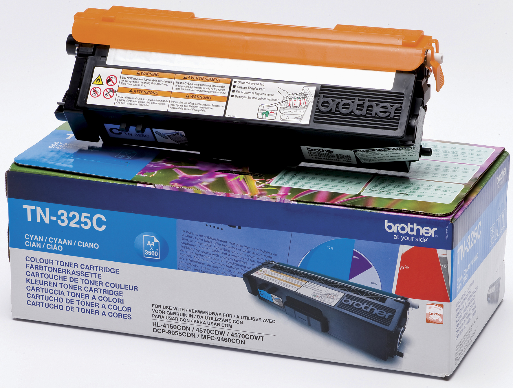 [2241157] Toner Brother TN325C 3,5k cyan