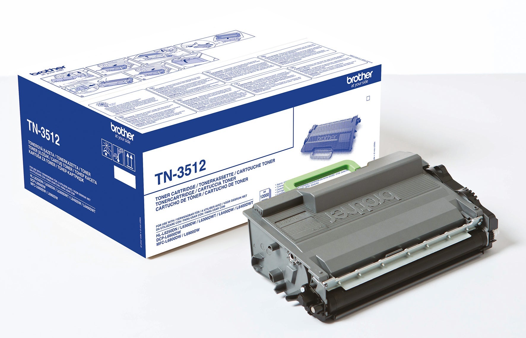 [2245717] Toner Brother TN3512 12k svart