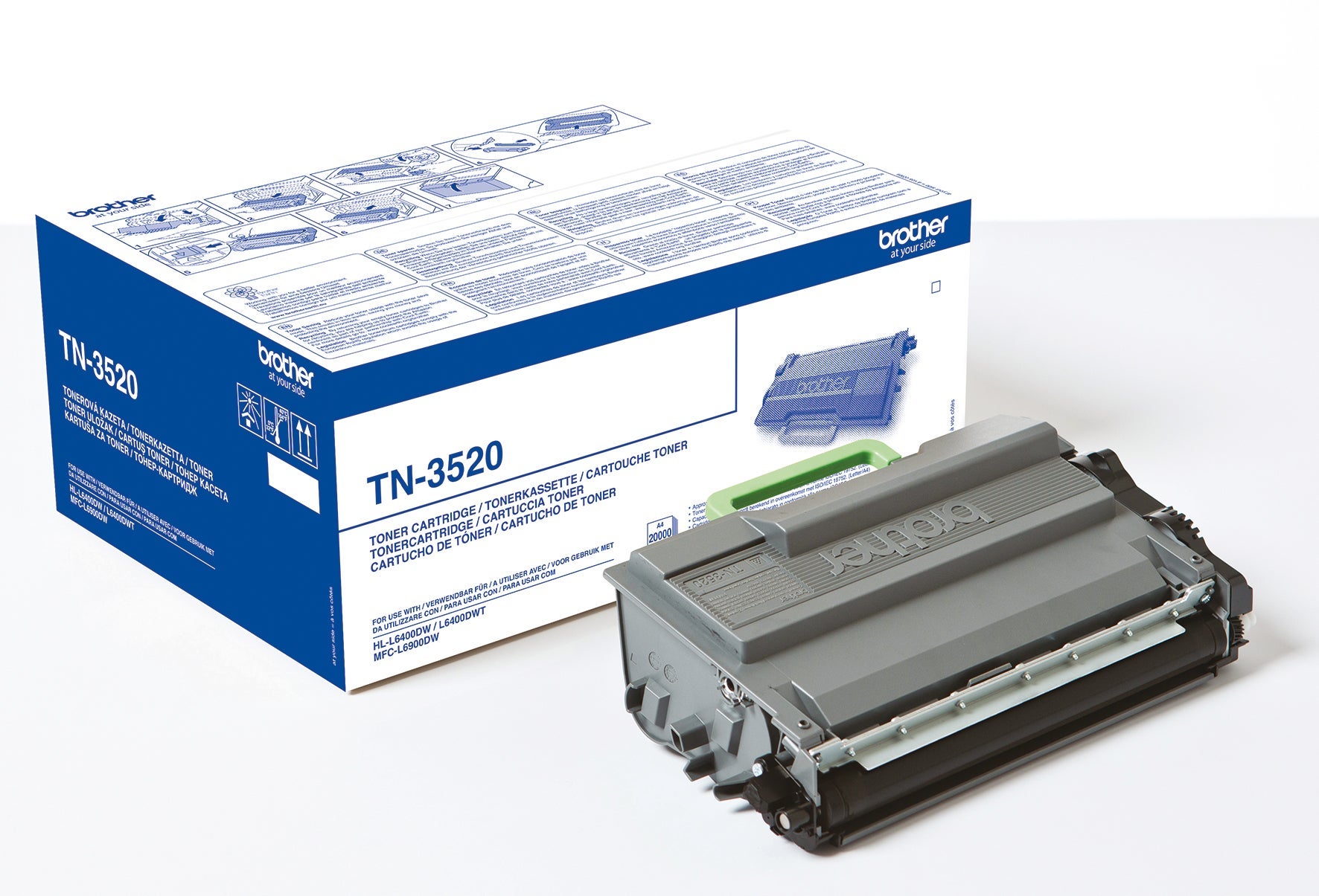 [2245718] Toner Brother TN3520 20k svart