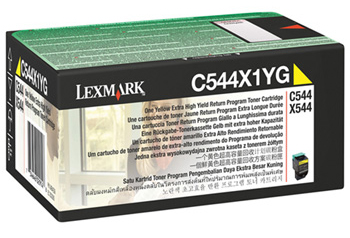 [2245084] Toner Lexmark C544X1YG gul