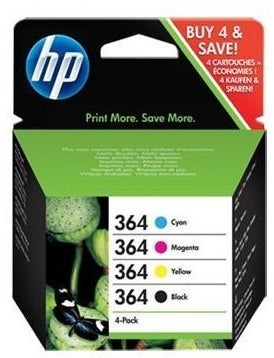 [5701288] Bläckpatron HP No364 CMYK 4 st/fp