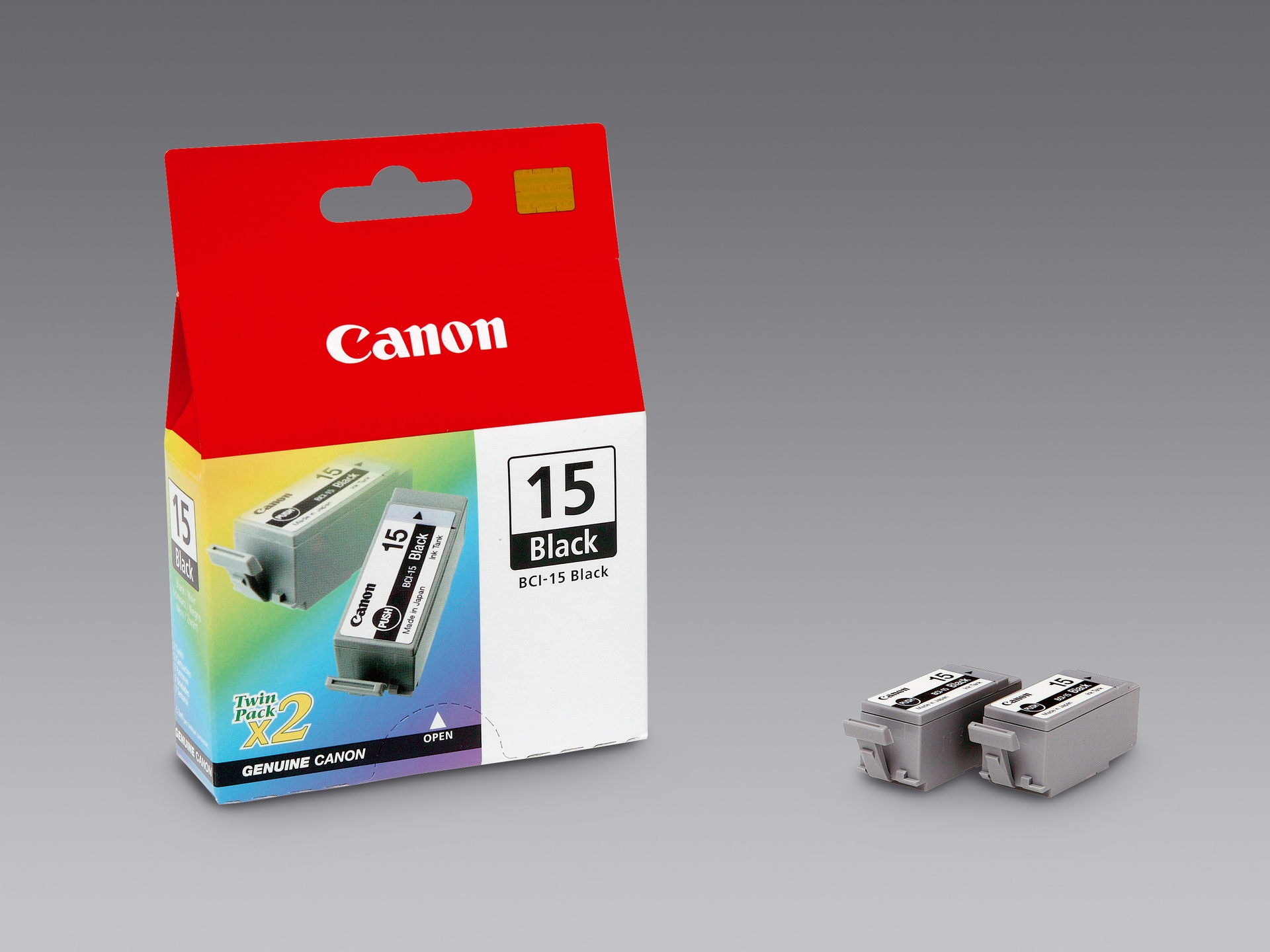 [5700228] Bläck Canon BCI-15BK Sv 2/fp