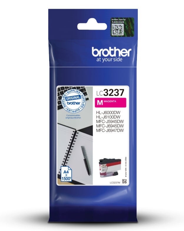 [5701435] Bläck Brother LC3237M magenta 1500 sidor