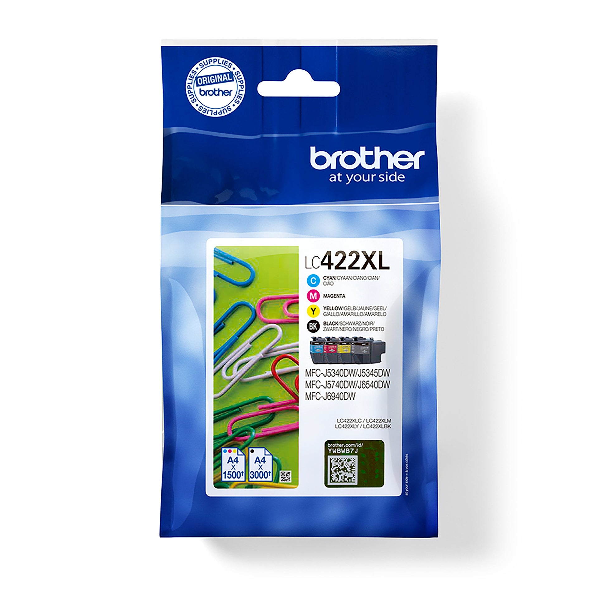 [8559966] Bläck Brother LC422XL CMYK