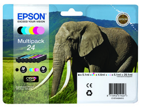 [5701152] Bläckpatron Epson T2428 6/fp