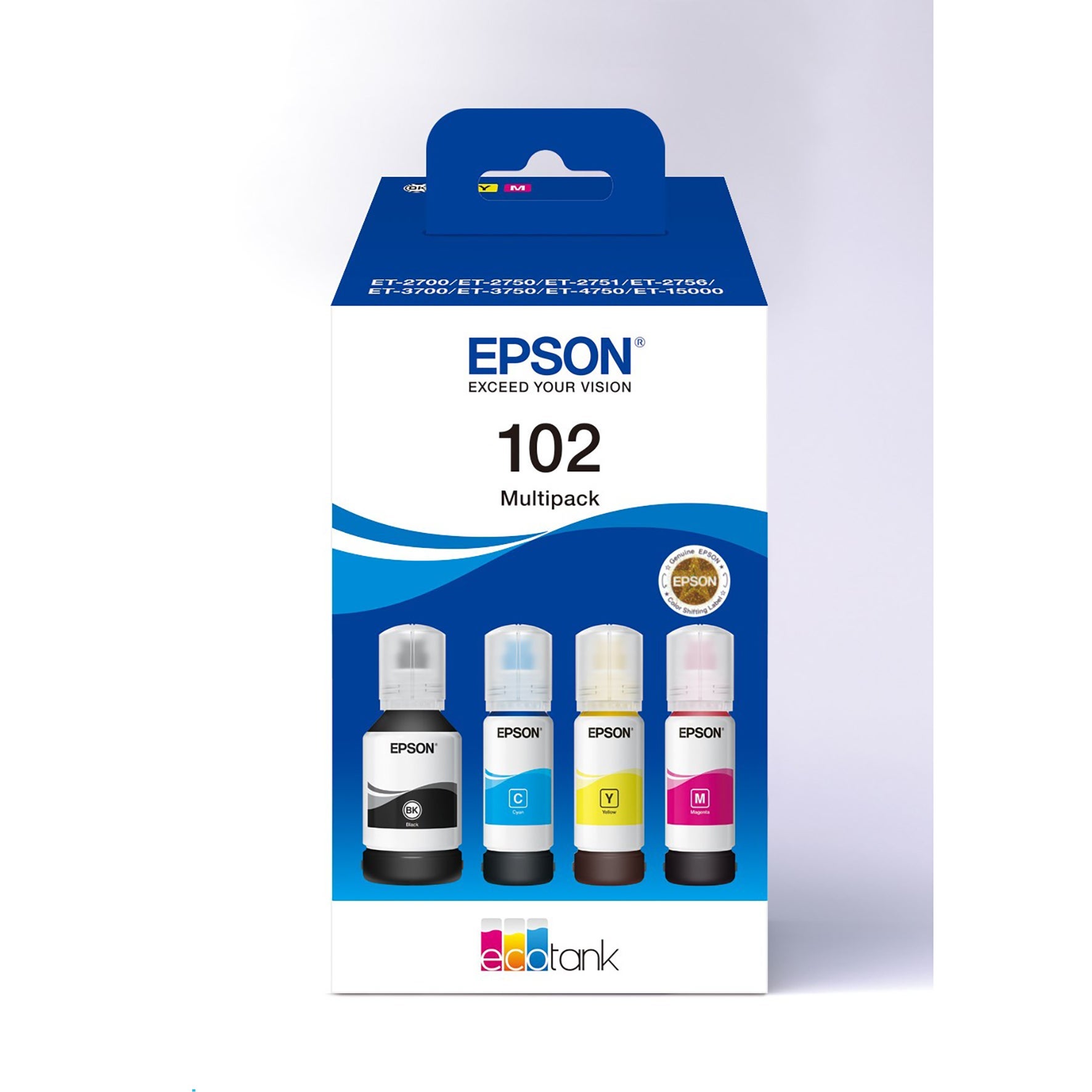 [5701505] Bläck Epson 102 CMYK 4-pack