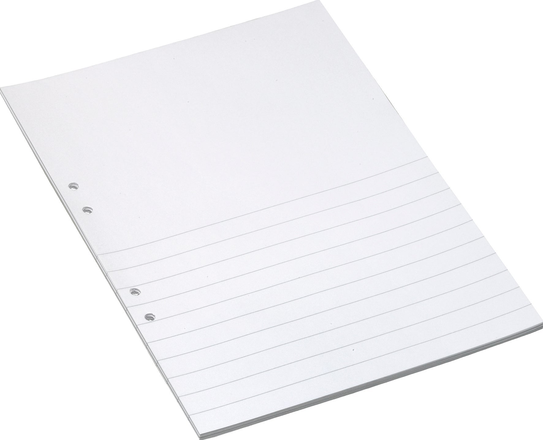[2632301] Arbetsblad A4 ½ sida linjerat 500/fp